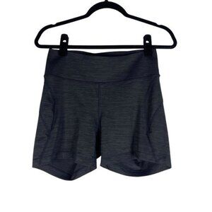 Outdoor Voices 5” Inseam Tech Sweat Bike Shorts Medium Charcoal Gray